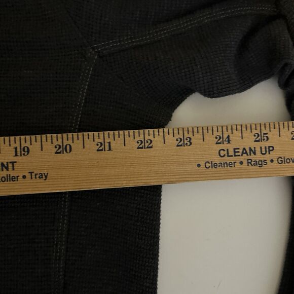 EDDIE BAUER Thermal Dog Shirt Mens Large Gray Waffle Labrador Retreiver Hunting - Picture 10 of 13